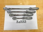 Snap-on Tools Usa New Dark Titanium 4PC 1/4" Drive Assorted Ratchet Master Set. Price: $849.95.