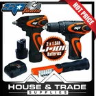 Tools Cordless Combo Kit 12V Impact Wrench + Drill Torch SP82140 Brand. Price: $358.53.
