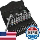 Wera 05004020001 8100 Sa Zyklop Imperial Metal Ratchet Set Push-through New. Price: $186.95.