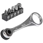 Klein Tools 65200 1/4 Drive 72 Geared Teeth Hand Ratchet New. Price: $16.98.