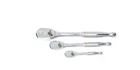 Gearwrench 81206T 3PC 1/4", 3/8" & 1/2" Drive 90-TOOTH Teardrop Ratchet Set Open. Price: $89.99.