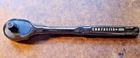 Craftsman 1/2" Drive Rachet 180 Tooth New ! Gunmetal Chrome 10" #CMMT82113. Price: $22.99.