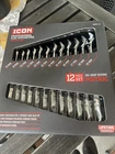 Icon WRFM-12 Professional Flex-head Metric Ratcheting Wrench 56427 New. Price: $139.99.