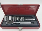 Vintage Proto 52130 Fractional Socket Set Drive Ratchet *read* Used. Price: $51.00.