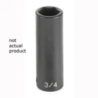 Grey Pneumatic 2054D 1/2" Drive X 1-11/16" Deep Socket New. Price: $45.65.