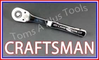Craftsman Tools 3/8 Full Polish Thin Profile Fine Tooth Ratchet Socket Wrench !! New. Price: $22.29.