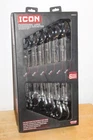 6PC Icon WRRM-6 Large Reversible Metric Ratcheting Combination Wrench Set New. Price: $101.83.