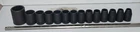 Proto 1/2" Drive 12 Point 14 Piece Metric Impact Socket Set JCUS11102 New Box. Price: $135.95.