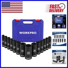 14-PIECE 1/2" Drive Deep Impact Socket Set For Expert Automotive Repairs New. Price: $83.64.