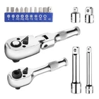 Flex Head Stubby Ratchet & Bit Driver Set 16 Pcs, New. Price: $40.99.