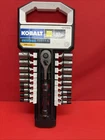 Kobalt 0737614 19PC 1/4 Drive Universal Socket Set Ratchet Extension Sae Metric Used. Price: $25.00.