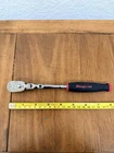Snap-on Tools 1/4" Soft Grip Handle Locking Flex-head Ratchet THLX72 New Red. Price: $179.00.