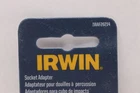 Irwin Socket Adapter Steel Alloy Square 1/4" Drive IWAF26214 New. Price: $7.17.