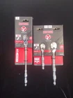 Craftsman V-series Ratchets, FLEX..1/4. 3/8 Drive Comfort Grip Set New. Price: $65.00.