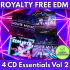 Royalty Free Music Cd Set 4 Edm Essentials Vol 2 Ppl Prs Licence New. Price: $17.71.
