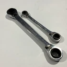 Gearwrench Double End Reversible Ratchet Set (2PC) 16MM-18MM / 8MM-12MM Quadbox Used. Price: $49.99.