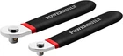 Powerbuilt 2 Piece Socket Levers, 1/4-INCH And 3/8-INCH One Size, Chrome New. Price: $17.05.