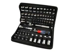 Techni-pro 758IE008 50-PIECE Sae/metric Socket Set, 1/4' & 3/8' Drive New. Price: $58.46.