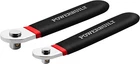 Powerbuilt 2 Piece Socket Levers, 1/4-INCH And 3/8-INCH Drive, Extra Low Profile New. Price: $21.95.