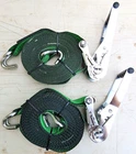 Keeper Chrome Hd Ratchet Tie Down Straps 2" X 30' 3,333 Lbs + Double J Hooks Used. Price: $34.95.