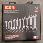 Icon Pc Ratcheting Stubby Flex Head Wrench Set Metric 10-19MM (WRSTFM-10) New. Price: $89.00.