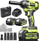 Robustrue Cordless Impact Wrench 1/2-3/4" 550-2000NM For Tire Removal Repair Diy Used. Price: $69.63.