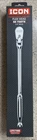 New Icon 3/8" Drive Professional Flex Head 90 Tooth Ratchet Chrome R2LF 58585. Price: $50.00.