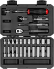 28-PIECE 1/4" Drive Socket & Ratchet Set (5/32-9/16") SKT05102 New. Price: $116.99.