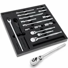 Powerbuilt 16 Piece Pro Tech Ratchet And Socket Accessories Set - 949009 New. Price: $169.95.