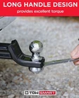 Towsmart Torque Hitch Ball Wrench, Fits 1-1/8IN And 1-1/2IN Nuts New. Price: $17.00.
