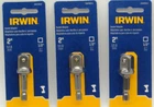 (3) Irwin 1/2 Inches Square Drive Socket Adapters, 1/4 Hex, Long New. Price: $9.99.