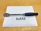 Snap-on Tools 3/8" Drive Power Blue Hard Grip Long Ratchet FHLD100MB New 100T Us. Price: $209.95.