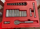 Proto Professional J52134 Socket Set 3/8" Drive 22 Piece 6 Point Fractional Used. Price: $75.00.
