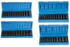 Grey Pneumatic 3/8" & 1/2" Drive 6 Point Deep Socket Set Combo Metric Sae New. Price: $317.73.