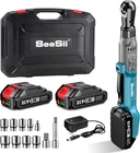 1/2" Cordless Electric Ratchet Wrench, 66FT-LBS Battery 21V Max, New. Price: $185.30.