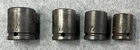Proto Prof. Impact Socket Point 1/2" Drive Lot (1-1/16, 15/16, 7/8, 3/4) Used. Price: $35.97.