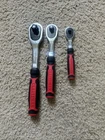 3-PC Craftsman 1/4, 3/8, And 1/2 Drive 72-TOOTH Ratchet Comfort Grip New. Price: $69.95.