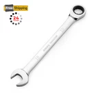 Flzosper Metric Ratchet Wrench,box End Head 72-TOOTH 10MM, Silver New. Price: $6.99.