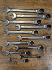 Craftsman 11PC Metric Chrome 72 Tooth Ratcheting Box Wrench Set Open. Price: $71.95.