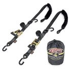 Powertye 1.5IN 7FT Rubber Handle Ratchet Straps With Sheeptex Synthetic She... New. Price: $56.39.