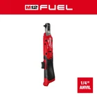 Milwaukee 3052-20 M12 Fuel 1/4 Inch Ratchet Baretool New! Authorized Usa Dealer. Price: $199.97.