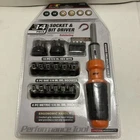 Performance Tool W9082 34 Piece Ratcheting Bit And Socket Set New. Price: $25.95.