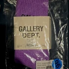 Gallery Dept. Men's Purple Solid Crew Socks Cotton Blend 1 Pair One Size CS-9543 New. Price: $75.00.
