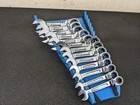 #BO789 Mac Tools SRWMS146PT 14PC Metric Point Stubby Ratcheting Wrench Set Used. Price: $289.95.
