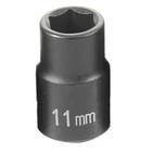 Grey Pneumatic 1011M 3/8" Drive Standard Metric Impact Socket - 11MM New. Price: $13.17.