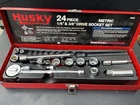 Husky Professional 24 Piece Metric Socket Set 1/4 & 3/8 Drive Made In Usa Used. Price: $44.99.