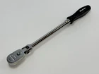 Snap-on Tools Usa Black 3/8" Drive Hard Grip Long Flex Head Ratchet FHLFD80A Nos New. Price: $284.99.