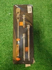 New! Matco Tools 3/8" Drive Flex Ratchet + Extensions Foam Orange BFR128SETM. Price: $209.99.