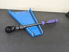 #BO768 Matco Purple BFR128BLFX 3/ 8" Drive Black Chrome Locking Flex Ratchet Used. Price: $179.95.