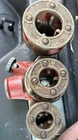 Ridgid #111-R Pipe Threader Ratchet With 1/2 & 3/8 Heads Used. Price: $75.00.